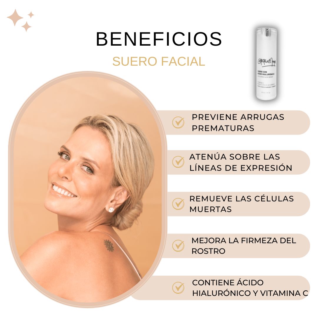 SUERO FACIAL CATALINA MAYA, BENEFICIOS